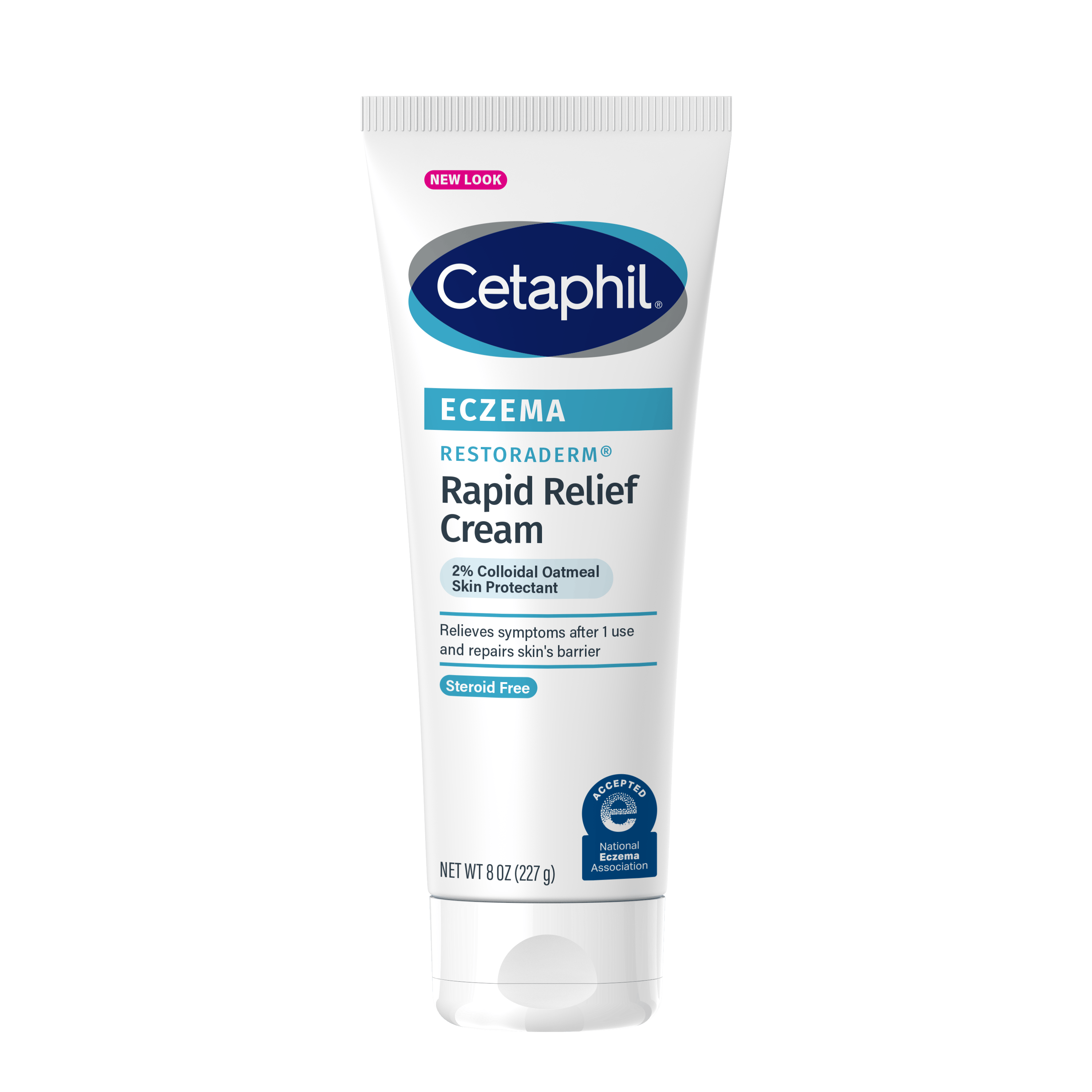 applying the second step of eczema routine to repair skin