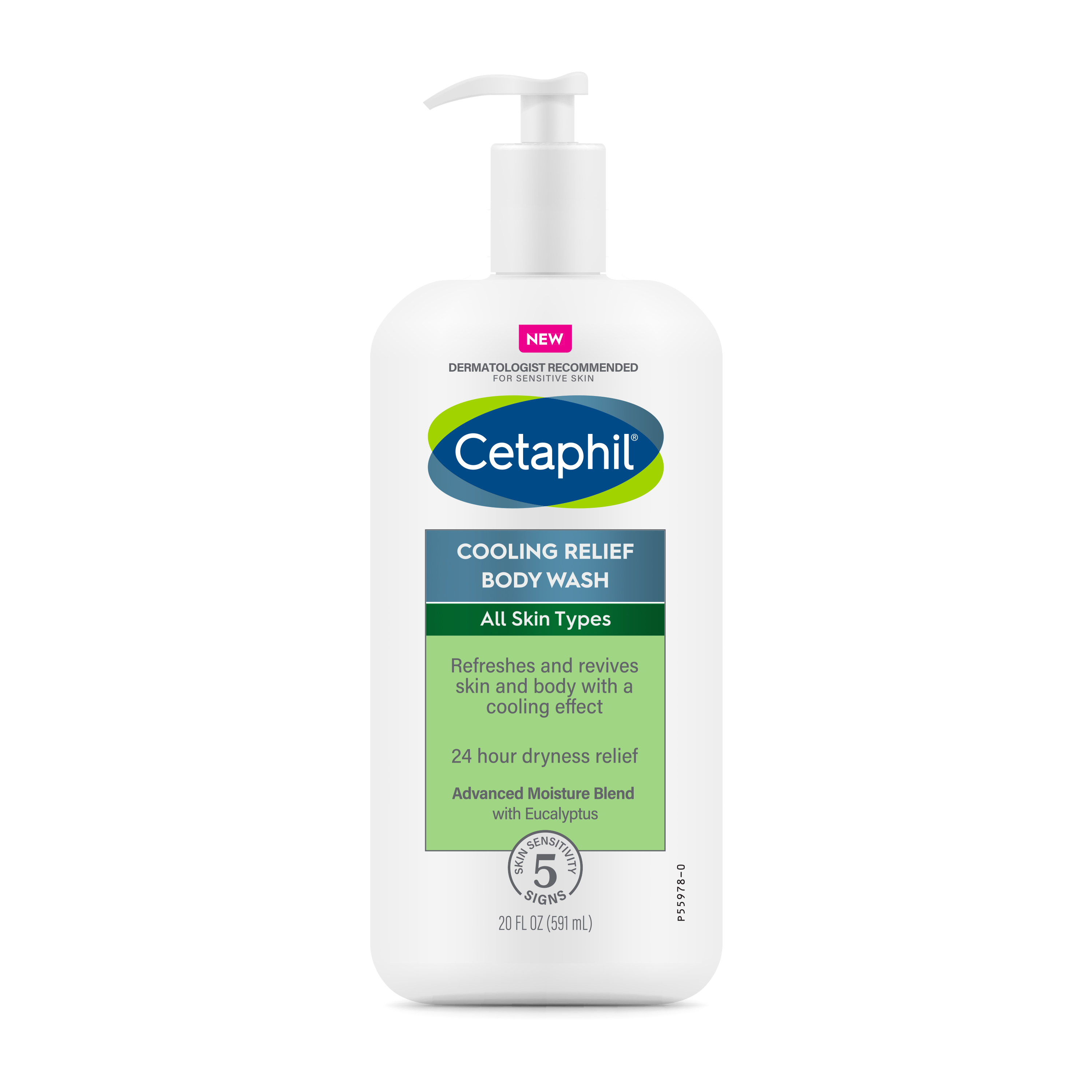 Cetaphil cooling relief body wash