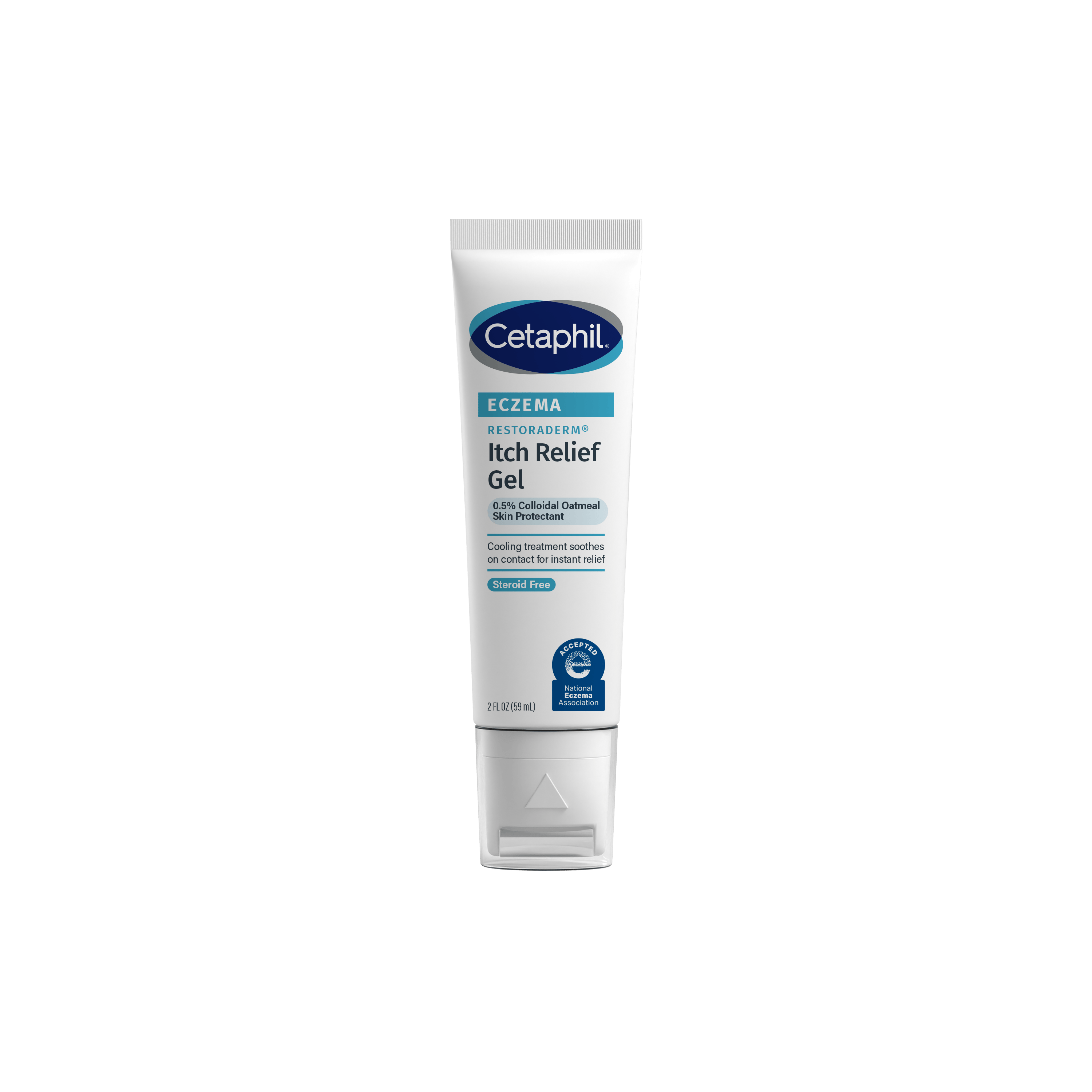 applying the first step of eczema routine to relieve skin