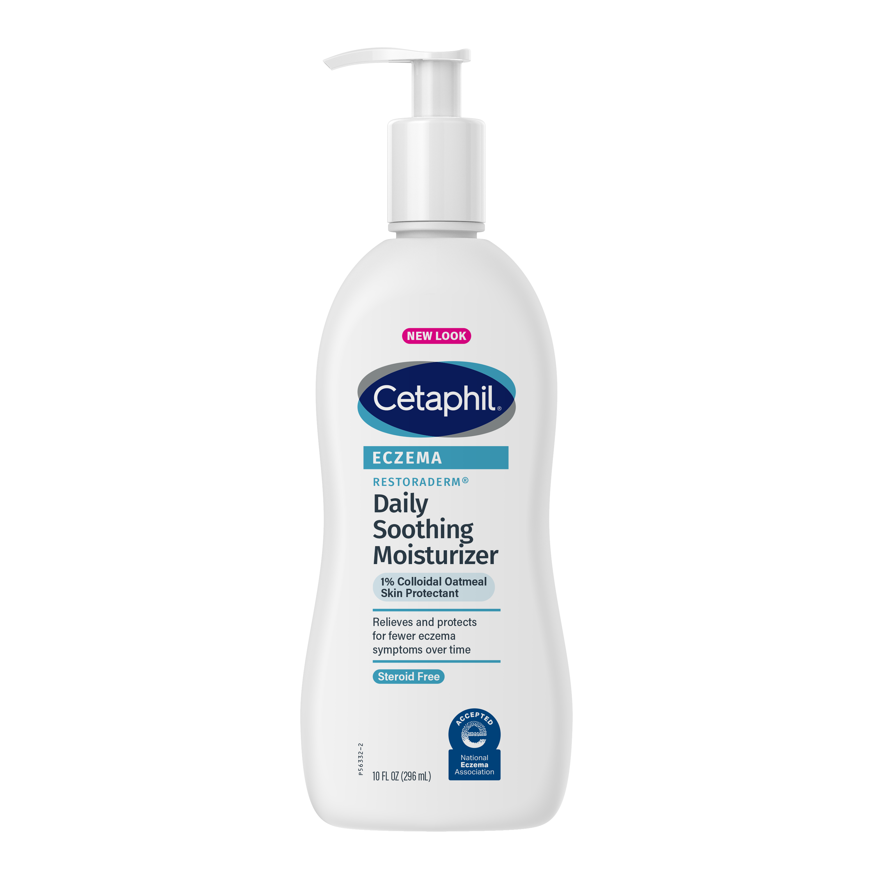 applying eczema protecting lotion